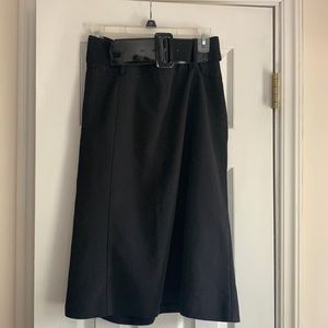 Black skirt